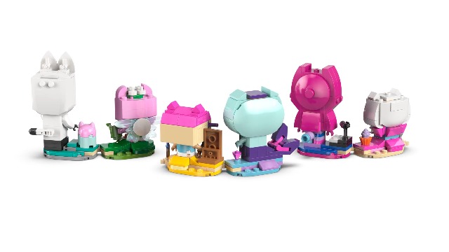 LEGO Gabby's Dollhouse Gabby's Brick-Built Cat Friends - Creative